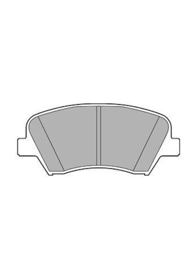 DELPHI LP2293 ÖN BALATA ELANTRA 11-15 VELOSTER 11-