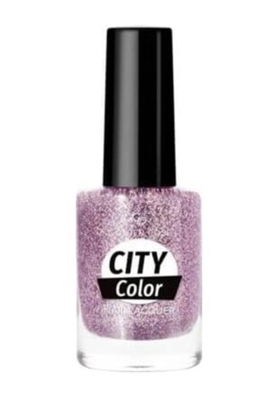 City Nail Lacquer Glitter No: 102 - Işıltılı Ve Uzun Süre Kalıcı Oje 10.2 Ml