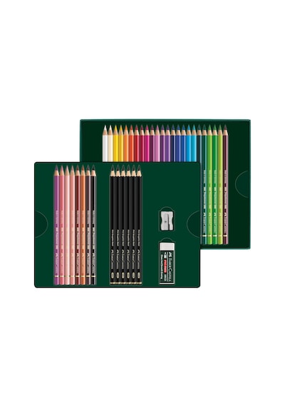 Faber-castell Polychromos & Pitt Grafit Mat 40'lı