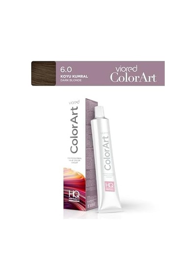 Profesyonel Tüp Saç Boyası 60 Ml 6.0 Koyu Kumral