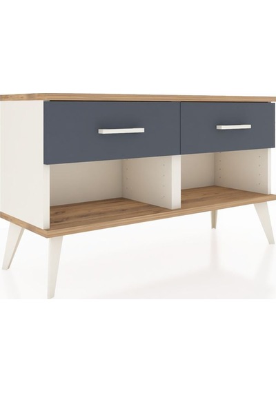 Arges Şifonyer 2 Çekmeceli 88x30x48 Aytaşı-çam/antrasit Çam/antrasit Arges Şifonyer 2 Çekmeceli 88x30x48 Aytaşı-çam/antrasit Çam/antrasit