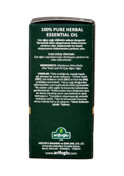 Çay Ağacı Yağı 10ml%100 Saf Yağ Arlab Pure Tea Tree Oil 10ml Diğer