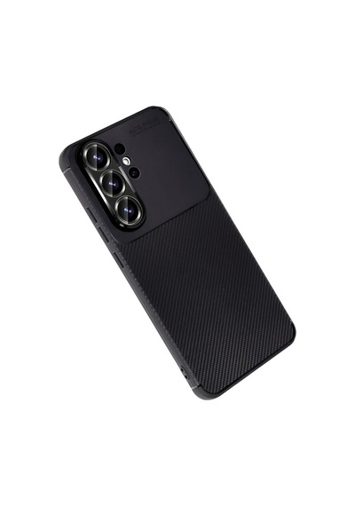 Samsung Galaxy  Uyumlu,  S26 Ultra Auto Focus Karbon Kapak - Siyah