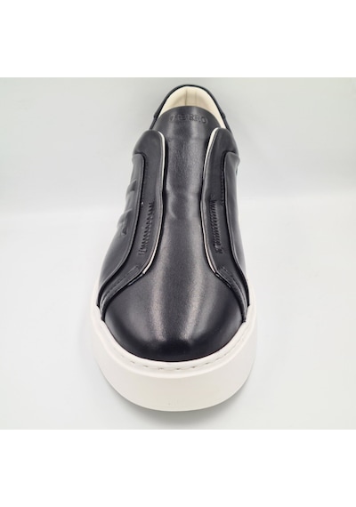 Libero 5552 Siyah Hakiki Deri Eva Taban Erkek Casual Sneaker Siyah
