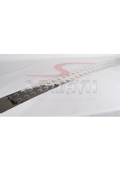 S-Dizayn  Fiat Fiorino Krom Arka Tampon Eşiği 2008 Üzeri