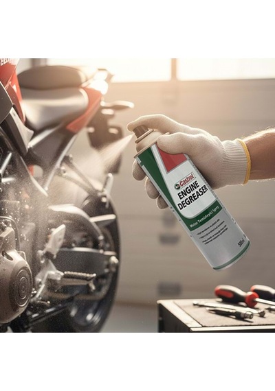 Castrol Engine Degreaser Motor Temizleyici Sprey 500 Ml Su İçermez Elektronik Aksam Uyumlu