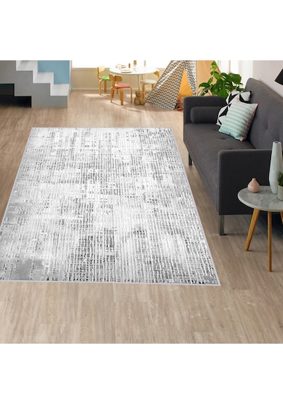 Rovigo Home Dijital Baskı Yıkanabilir Kaymaz Taban Salon Halısı RVG1636-HT1348 Çok Renkli