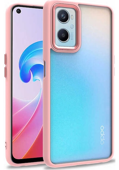 A76 Kılıf Tchs Flora Kapak - Rose Gold Rose Gold
