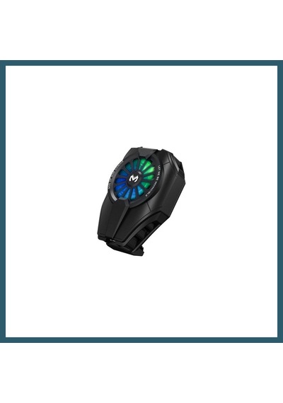 Bezos Dl06 Rgb Radyatör Telefon Soğutucu Fan - Siyah Ob
