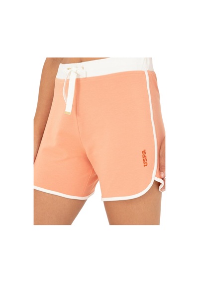 U.S. Polo Assn. Kadın Örme Şort 1868841 Somon
