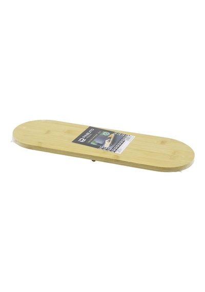Oval Ahşap Bambu 3 Mini 1cm Ayaklı Sunum Tepsisi 15x44x1.5cm 4741 12 Izgara