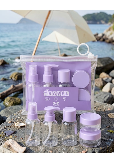 Taşınabilir Kozmetik Şişe Seti 5 Parça 30 Ml