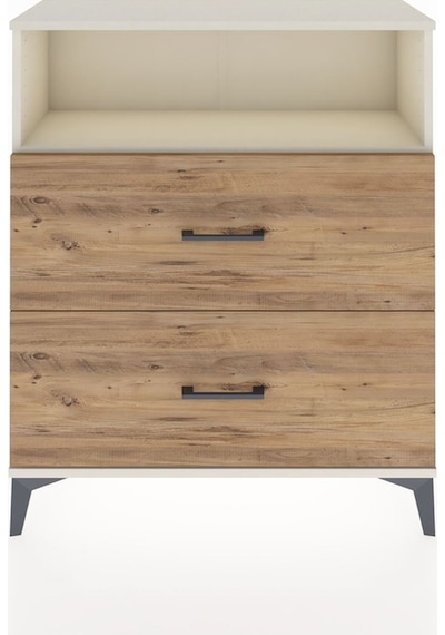 Arges Şifonyer Tek Raflı 2 Çekmeceli 88x30x106 Aytaşı-çam Aytaşı