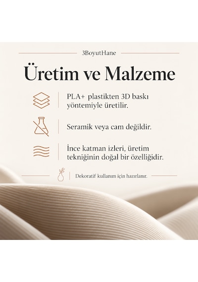 Dekoratif Vazo 20 Cm Oval Delikli Modern Tasarım Kuru Ve Yapay Çiçek Vazosu Pembe