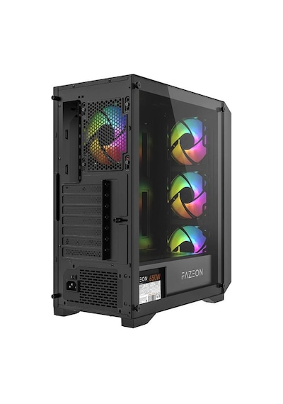 Fazeon F4 650w 80plus Bronze Mesh 4x120mm Argb Fanlı Atx Bilgisayar Kasası Kdo