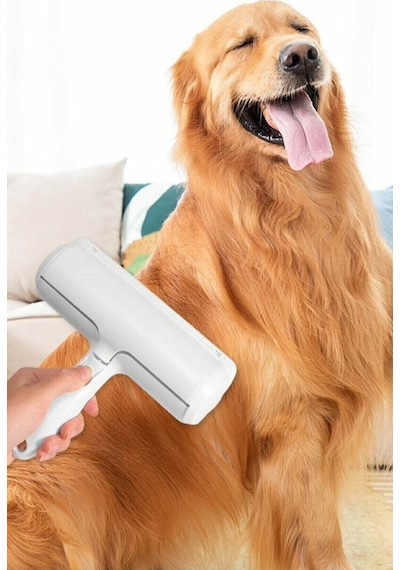 Pazarız Evcil Hayvan Kedi Köpek Tüy Toplama Fırçası Hazneli Gırgır Tüy Toplayıcı Diğer