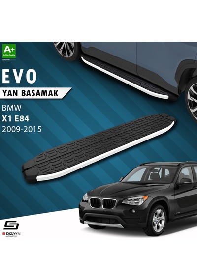 S-dizayn Bmw X1 E84 Evo Aluminyum Yan Basamak 183 Cm 2009-2015