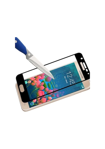 Samsung Uyumlu Galaxy A7 2017 Zore Kenarları Kırılmaya Dayanıklı Cam Ekran Koruyucu