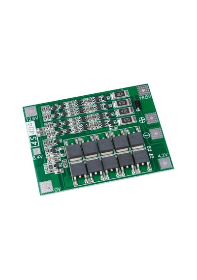 Li-ıon Bms 4s 40a 18650 Pil Balansör Modülü