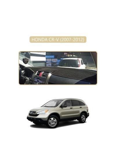 Honda Cr-v 2007-2012torpido Koruma Halısı Bej Kenar