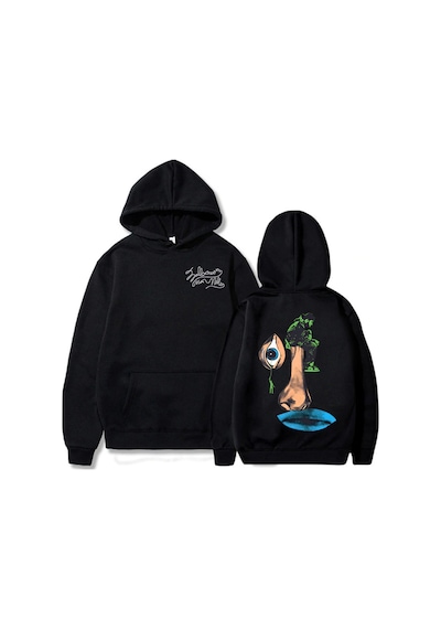 Tarzsokak Siyah Unisex 2025 Album Balloonerism Graphic Maccmiller Singer Printing Sweatshirts Moletom Mascul