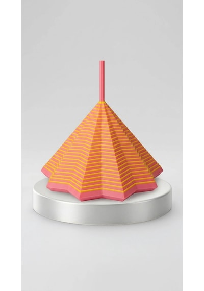Eclipson Skyward 3d Baskı Geometrik Topaç Dönen Stres Oyuncağı Spin Top