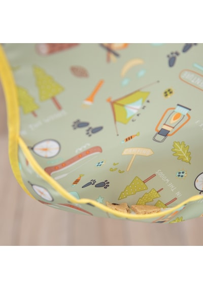 Bumkins Superbib Önlük (6-24 Ay) - Camp Gear Çok Renkli