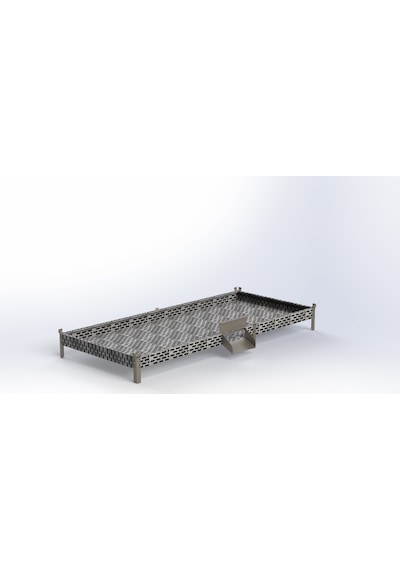 Ceviz Ve Meyve Kurutma Rafları 1 Adet Ölç.95X220X12Cm120Kg