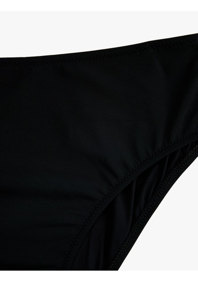 Koton Yüksek Bel Bikini Altı Siyah 6sak00006mm