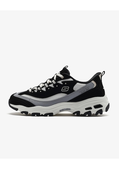 Skechers D'lites - Smooth Nostalgia 150537 Bknt Kadın Siyah Sneakers Siyah