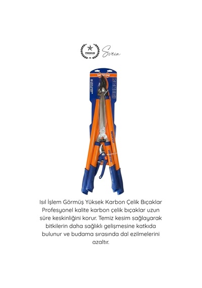 Budama 3 Parça Bahçe Makas Seti Profesyonel Budama Makası Dal Kesme Çit Düzeltme Meyve Ağacı Çalı Ç