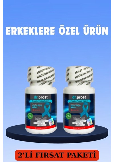 Dr. Prost Erkeklere Özel Destekleyici 30 Caps X 2 Adet