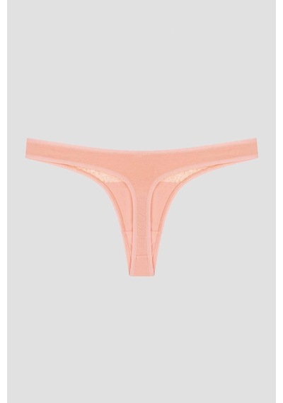Joyful Spring Dantel Detaylı 3lü Tanga Külot Çok Renkli