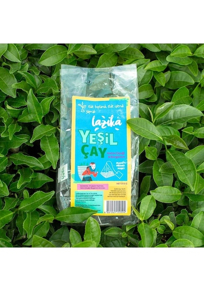 3'lü Set Avantajlı Yeşil Çay Seti Hatmi Çiçeği&bergamot- 3 25'li Pla Piramit Poşet, Doğal İçerikli Kaynağı