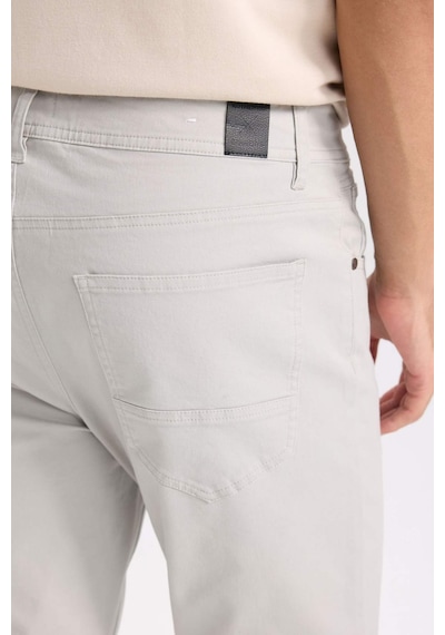 DeFacto Yazlık Gabardin Chino Kanvas Pantolon Slim Fit Dar Kesim Dar Paça Cepli B2089AX25SPGR296