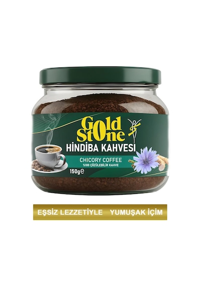 Gold Stone Hindiba Kahvesi 1 Aylık 60 Kullanım Net 150gr Öğütülmüş
