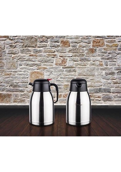 Penguen Çift Katlı Çelik Termos Çay Termosu 2 Litre Diğer