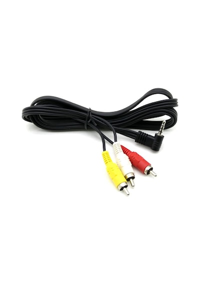 Krt-1135 Sony Dikmen Stereo Rca Kablo - 3 Rca Ve Jack Bağlantılı- 15'li Paket Diğer