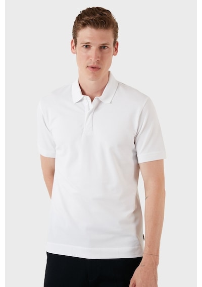 Exxe Erkek Polo Ex601-Beyaz