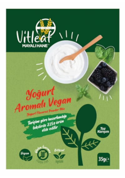 Yoğurt Aromalı Vegan Toz Karışım 35 G