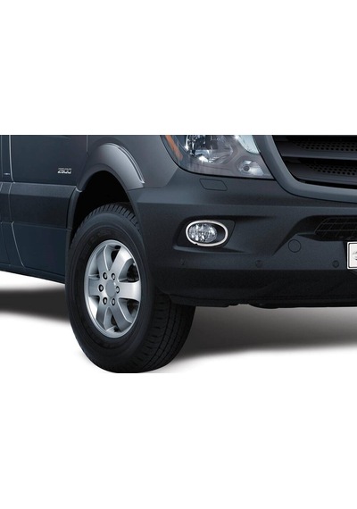 Mercedes Sprinter W906 Facelift Sis Far Çerçevesi - Krom 2 Parça 2013-2018 Arası