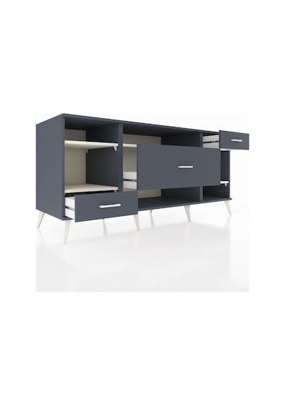 Kronos Konsol 4 Raflı 3 Çekmeceli 176x59x83 Antrasit-aytaşı/antrasit Aytaşı/antrasit Kronos Konsol 4 Raflı 3 Çekmeceli 176x59x83 Antrasit-aytaşı/antrasit Aytaşı/antrasit