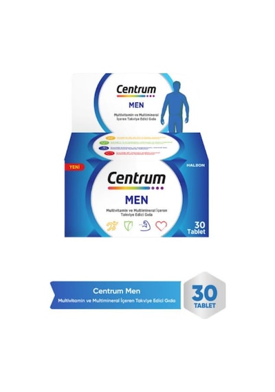 Centrum Men Multivitamin 30'lu Tablet