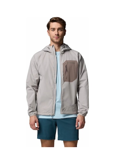 Columbia Tall Heights Iıı Kapüşonlu Erkek Softshell-9141 Gri