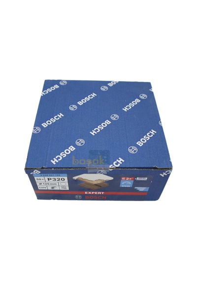 Bosch Expert C470 125 Mm 320 Kum Deliksiz Kum Zımpara Kağıdı 50li 2608901155