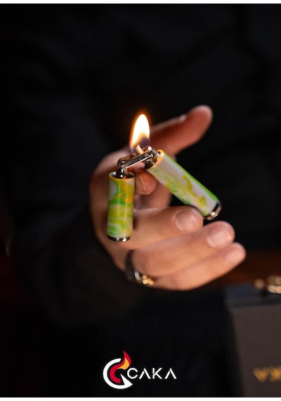 Caka Lighter Oddka Citrus Benzinli Çakmak - Ckl-076
