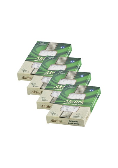 Aktürk Kastamonu Çekme Helva Antep Fıstıklı 250 Gr X 4 Adet