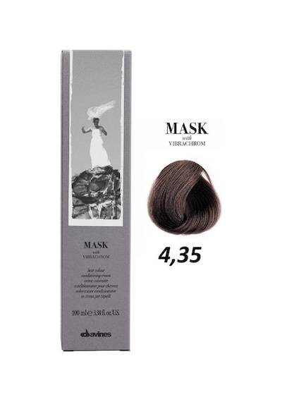 Davines Mask Vibrachrom 4,35 Dore Akaju Saç Boyası 100 Ml