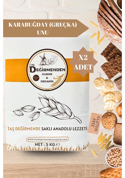 Karabuğday (Greçka) Unu (Gluten İçermez) - 10 Kilo