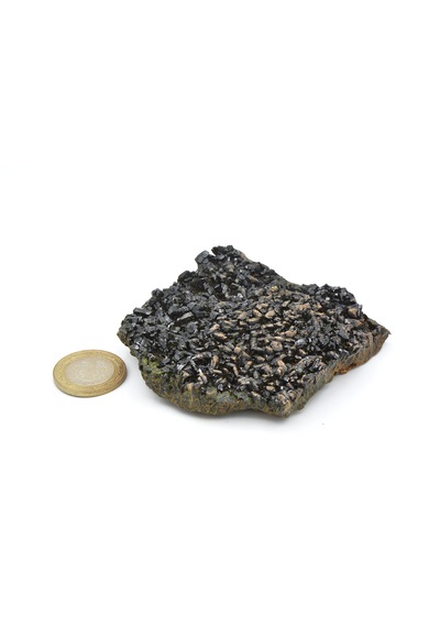 Hakiki Doğal Epidotlu Kuvars Taşı Kaya Parçası 203 Gram Doğal